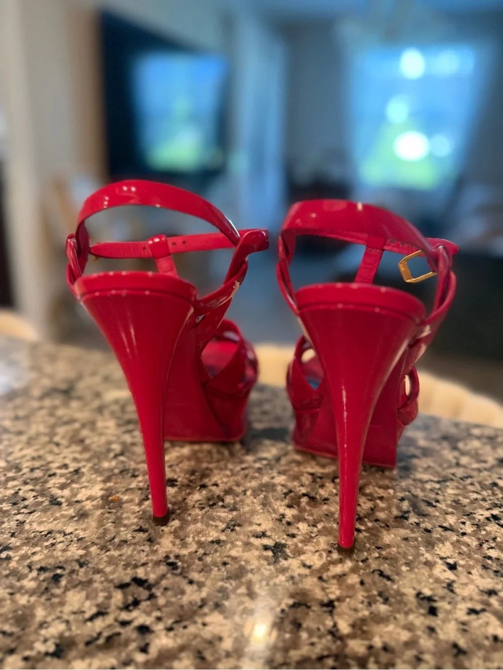 Yves Saint Laurent bold red